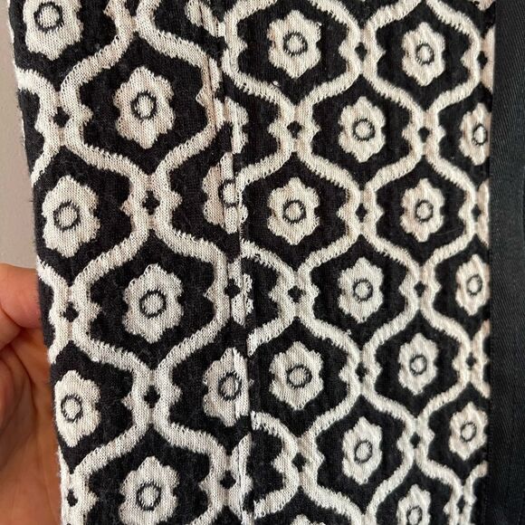 Cynthia Rowley Sleeveless Fit & Flare Textured Floral Geometric Dress || SZ XS - Picture 5 of 13